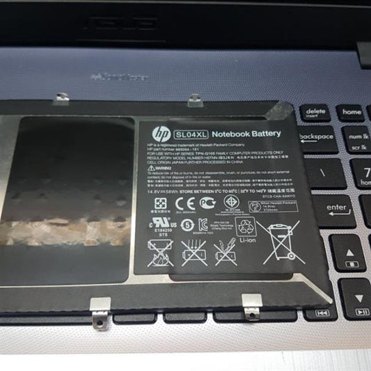 HP SL04XL Original Laptop Battery for 665054-251 TPN-Q105 HSTNN-IB3J Envy Spectre 14-3014TU Spectre 14-3017NR Spectre 14-3100EB Spectre 14-3100EE Spectre 14-3100EG