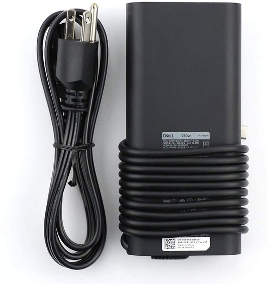 Dell 20V 6.5A 130W USB-C Original Laptop Charger for XPS15 2-in-1 XPS9575-7354BLK-Plus Precision 3541 Alienware M17 R3 C 0K00F5