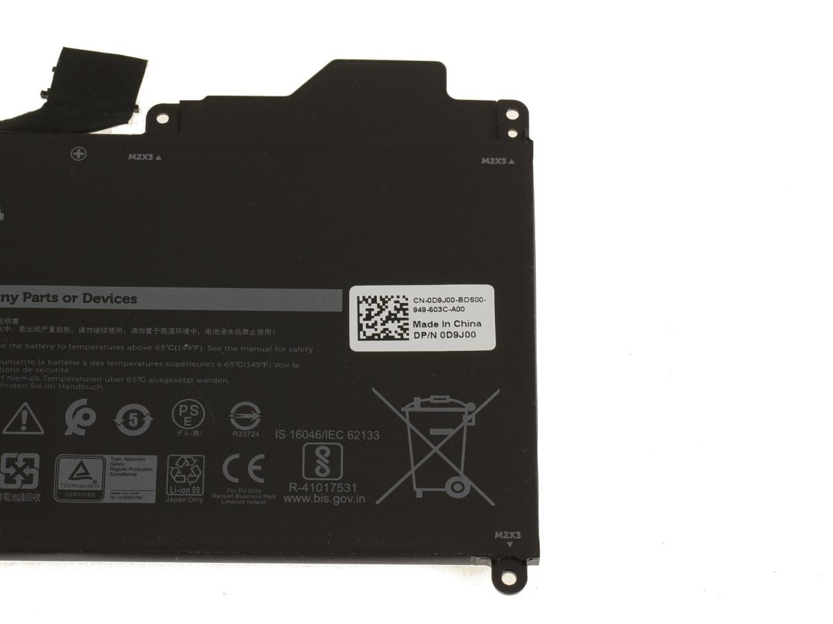 New DELL 1FKCC Original Laptop Battery for Dell Latitude 7200 2-in-1 7210 2-in-1 D9J00 T5H6P