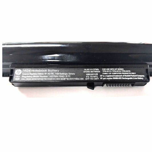 HP VK04 Original Laptop Battery for 694864-851 8947864-851 H4Q45AA HSTNN-DB4D TPN-Q116 Pavilion 14-B012TX 14-B182TX Sleekbook 15-b040sl Sleekbook 15-B140el 14-B023AU 14-B039TU