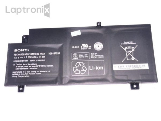 New SONY BPS-34A Battery For SVF15A16SCSVF15A1ACXB Vaio SVT21213CYB VAIO Fit 14 15 VGP-BPS34