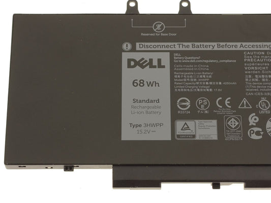 DELL 3HWPP Original Laptop Battery for 451-BCNS 4ICP6/56/77 JG75F N2NLL T6DC2 YPVX3 15 5510 15 5511 15 5511 5JRWN 15 5511 H7Y9D 14 5410 14 5410 08T9X