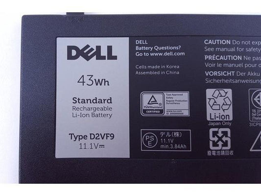 New Dell Original D2VF9 Battery for P41F001 Vostro 14 5459 PXR51 0YGR2V 0PXR51 Tablet Dell Inspiron 15 7547 7548