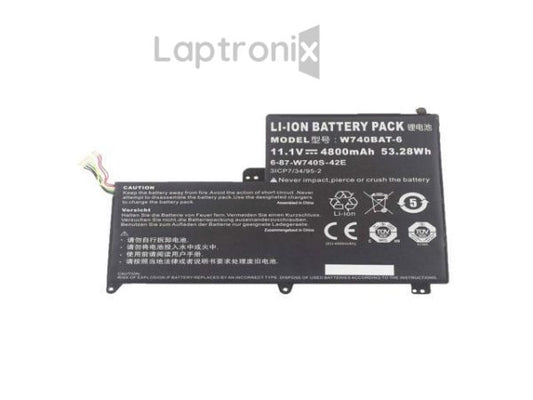 Clevo W740BAT-6 Original Laptop Battery for Clevo S413 W740S 31CP7/34/95-2 6-87-W740S-42E1 X411 47VJ X411 Tablet