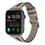 Simple V-shaped Leather Watch Band for Apple Watch Series 7 41mm / 6 & SE & 5 & 4 40mm / 3 & 2 & 1 38mm