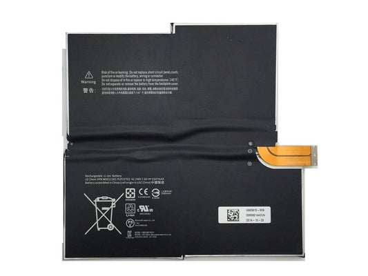 New MS011301PLP22T02 Laptop Battery for G3HTA005H G3HTA009H 1577-9700 MICROSOFT SURFACE PRO 3 1631 Surface Pro 3