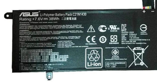 ASUS C21N1430 Laptop Battery for Asus Chromebook C201PA_C-2B C201PA5 C201PA2B Chromebook C201PA-DS02 Series