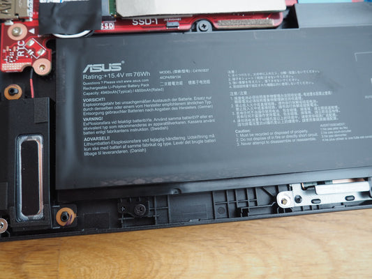 C41N1837 ASUS PRO ART STUDIOBOOK PRO 15 W500G5T-HC004T, ROG ZEPHYRUS G15 GA502IU-HN071TS REPLACEMENT LAPTOP BATTERY