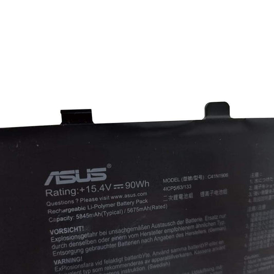 ASUS C41N1906 Laptop Battery for 0B20003590000 4ICP5/63/133 TUF766IU C41N19061 FA566IV FA706IU FX506 TUF Gaming A15 FA506IV-HN185T