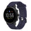 22mm Texture Silicone Wrist Strap Watch Band for Fossil Gen 5 Carlyle, Gen 5 Julianna, Gen 5 Garrett, Gen 5 Carlyle HR