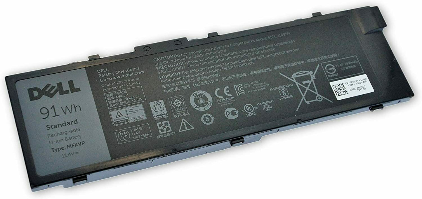 Dell MFKVP Laptop Battery