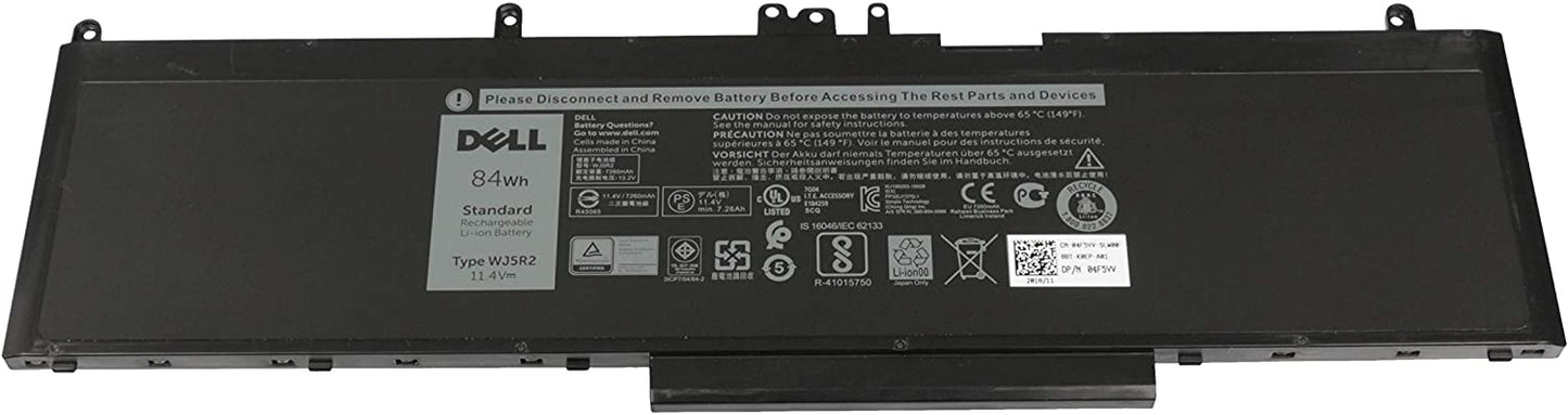 Dell WJ5R2 Laptop Battery