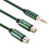 3.5mm Male to 2 RCA Female Audio Cable Amplifier Connector, 0.5m, 1m, 2m, 3m