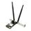 EDUP EP-9617ES 900Mbps WiFi 6 Bluetooth 5.4 Dual-Band 2.4G / 5G PCI-E Wireless WiFi Adapter, EP-9617ES
