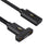 USB4 Type-C Female to Type-C Female Ear Screw Fixed Panel Extension Cable, 0.3m, 0.6m, 1m, 1.8m