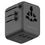 MOMAX UA22 1-World2 70W Dual AC Mini GaN Global Travel Fast Charging Socket, UA22(Black), UA22(Desert Gold)