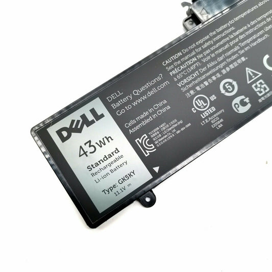 DELL GK5KY P20T Laptop Battery for 451-BBPG 4K8YH 92NCT Inspiron 15 7000 (7568) INS13WD-3308T Inspiron 11-3152 X510792AU INSPRIRON Inspiron 15 7000