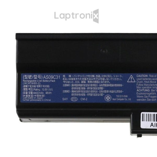 Acer AS09C31 AS09C71 Laptop battery for AS09C75 LC.BTP00.005 LC.BTP00.011 GRAPE32 NV4001 EXTENSA 5100 5130 5210WLMI 5320