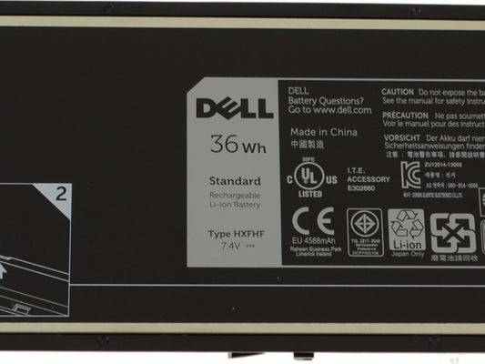 DELL Original HXFHF VJF0X Laptop Battery for VT26R XNY66 451-BBGS Venue 11 Pro 7130 11 Pro 7139 11 Pro 7140
