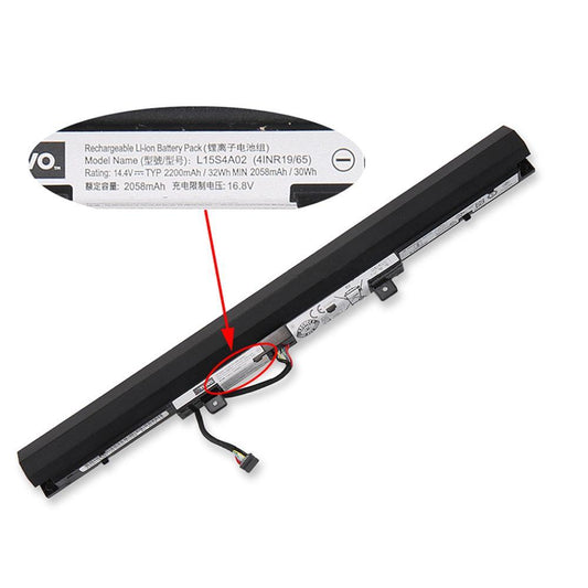Lenovo L15S4A02 L15L4A02 Original Laptop Battery for 5B10L04161 V310-15IKB(80T300JHTX) V110-15ISK-80TL01ANGE Ideapad V110 V310-15ISK Ideapad 110