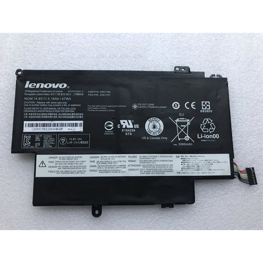 New LENOVO 45n1704 45n1705 Battery for Lenovo Thinkpad 12.5" S1 Yoga 20cds00800 20cds00700 20cds00500 45N1706 45N1707