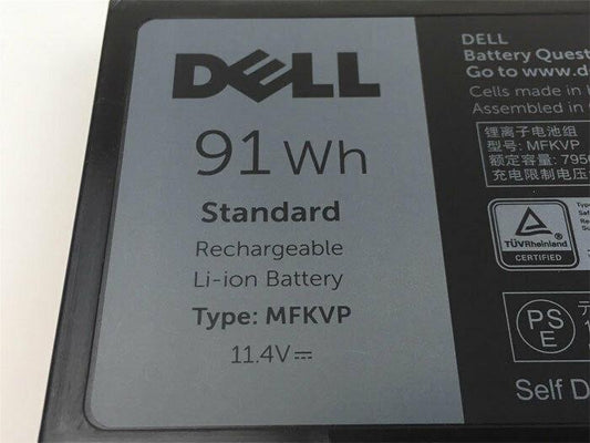 Dell MFKVP Original Laptop battery for Dell 451-BBSF GR5D3 M28DH RDYCT P7720E31535NW02 p7720i77820nw01 Precision 15 7000 Series (7510) MWS7720-I77820 MWS7720-E31535M Precision7720
