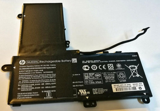 HP NU03XL Original Laptop Battery for HSTNNDB9H TPNC128 Stream x360 11aa081ng X360 11-AB006TU Pavilion 11U000NC Pavilion 11-U000NF