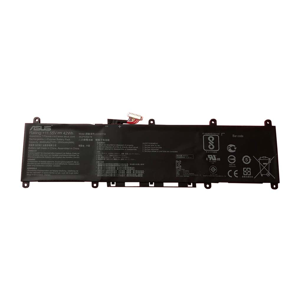 ASUS C31N1733 Laptop Battery for 0B200-02970000 ASUS VivoBook Flip 14 TP412UA TP412UA-DB71T TP412FA