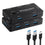U7 PC Game Console 4 In 1 USB Switch HUB 2 Input 4 Output KVM Splitter USB Shared Switcher, U7