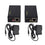 FJGEAR FJ-VEA100 2 In 1 Extender VGA To RJ45 Signal Single Cable Extension With Audio, EU Plug, FJ-VEA100 EU Plug