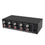 1 In 4 Out 3.5mm + RL Audio Distributor Stereo Audio Splitter For PC Laptop DVD, EU Plug, AUX -104