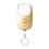 5x Magnifying Glass with Light & Keychain Rechargeable Magnifier for Elderly Reading