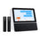 X7 7-inch HD Touch Dual-screen 2.4 / 5.0G Business Intelligent Voice Translator, Black White, with US Plug