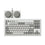 8BitDo Retro87 M Mechanical Keyboard Vintage Wireless Bluetooth / 2.4G / Wired Triple Mode Connection Keyboard, Light Gray Keyboard