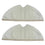2pcs /pack Rag Mop Pad For Xiaomi Mi Smart Robot 2nd Generation S50 S51 Vacuum Cleaner, 30x11cm