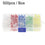 500pcs / Box LED 5 Colors Light Emitting Diode Boxed Set, F3, F5