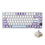 Ajazz AK820 Pro Wireless Bluetooth Tri- mode Custom Hot Swap Gasket Mechanical Gaming Keyboard With TFT Screen, Gift Axis Purple, Flying Fish Spindle Purple, Gift Axis Black, Flying Fish Spindle Black