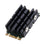 FinalCool M.2 2242 SSD Solid State Drive Heat Sink Aluminum Radiator, M.2 2242 Black