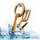 Goint IP960 Handheld 3 In 1 Metal Detector Outdoor Treasure Hunting Pulse Waterproof Rechargeable Gold Detector, IP960