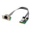 SUNWEIT ST7206 M.2 A+E RTL8125BG Single Port RJ45 2.5G Quad Speed Industrial Network Card, ST7206