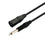 VEGGIEG 3Pin XLR Speaker Loudspeaker Cable Mixer Balanced Audio Microphone Cable, 0.3m, 0.5m, 1m, 1.5m, 2m, 3m, 5m, 8m, 10m, 15m, 20m