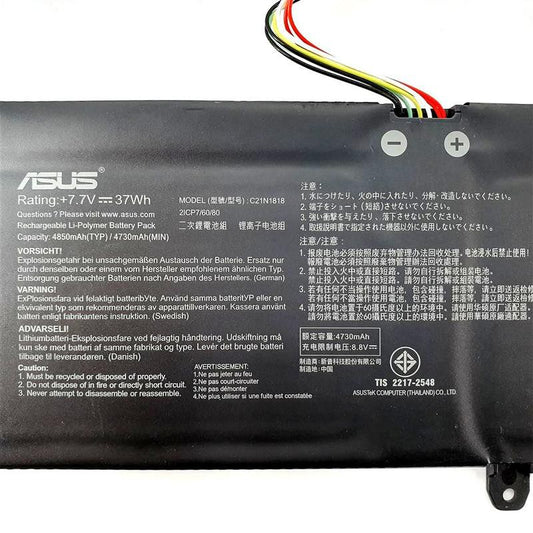 C21N1818 Laptop Battery for Asus VivoBook S14, 14, 15 Series, Notebook x Series