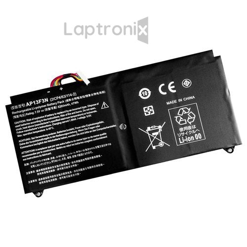 Acer AP13F3N Laptop Battery for 21CP4/63/114-2 KT.00403.017 Aspire S7-392 Ultrabook Aspire S7-393-55204G25ews ASPIRE S7-391-6822 Aspire S7392 Aspire S7-393 Aspire S7-392-6807