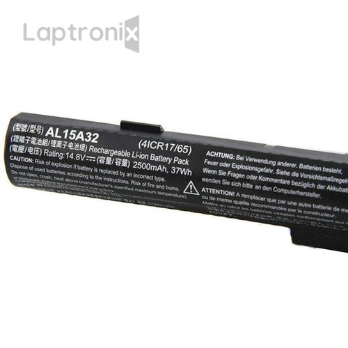 Acer AL15A32 Laptop Battery For V3-574 V3-574G V3-574T E5-522 E5-522G Aspire E14223481 TravelMate P257M34H2