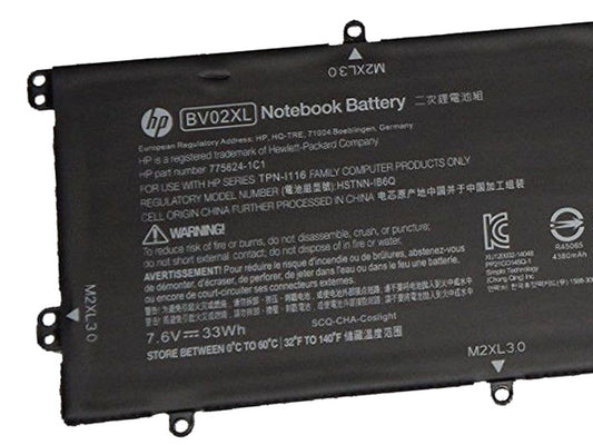 New HP BV02XL Original Laptop Battery for HSTNN-IB6Q 776621-001 Envy X2 13-J000NO Envy X2 13-J000NP