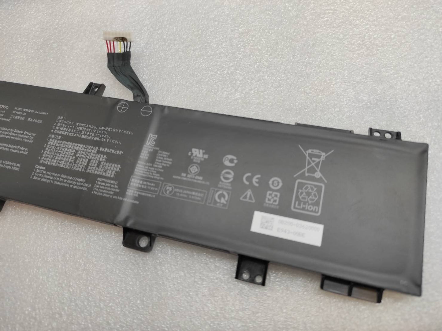 ASUS C41N1906-1 Laptop Battery for ASUS 0B20003590000 TUF566IV TUF706IU TUF766IU 4ICP5/63/133 B0B200-03620000 FA506IV FA566IV FA706IU FX506 FX506IV TUF Gaming A17 FA706IUAU037T