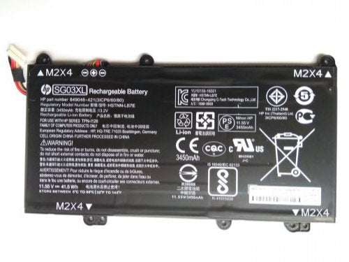 HP SG03XL Original Laptop Battery for HP M7-U009DX M7-U109DX HSTNN-LB7E TPN-I126 3ICP7/61/80 Envy 17U292CL Envy M7U009DX Series