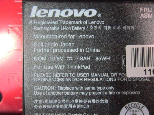 New Lenovo ASM 42T4557 Original Laptop Battery for Lenovo ThinkPad W700 W700ds ThinkPad W700 2757 FRU 42T4558 45J7914 Series
