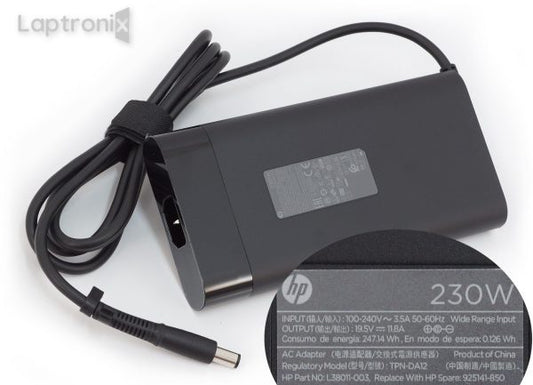 HP 19.5V 11.8A 230W (7.4mm*5.0mm) Original Laptop Charger for HP TPN-DA12 L28011-003 925141-850