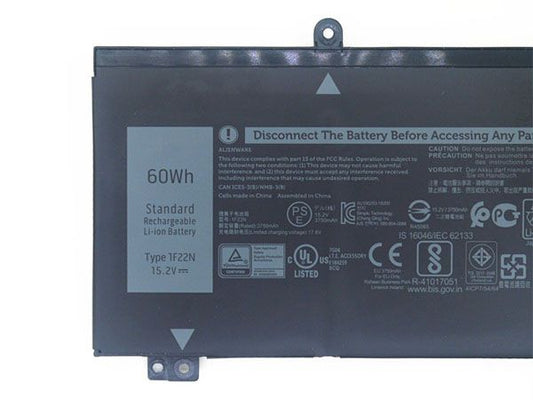 Dell 1F22N Laptop Battery for 3ICP7/54/642 K69WH G5 15 5590-2HCJ5 G5 15 5590-YWTRF G5 5590-D2745B G7 7790